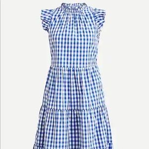 JCrew Gingham Dress S